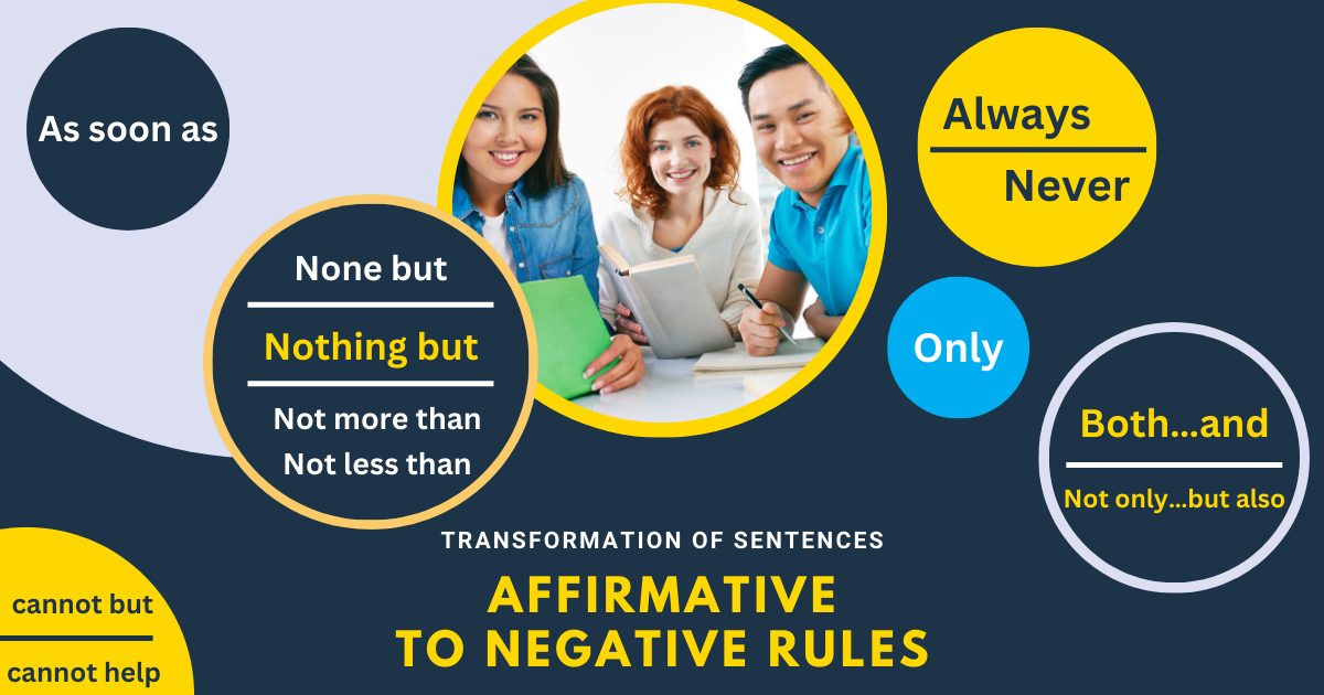 Featured image for “10 Magic Rules: Affirmative to Negative Transformation”