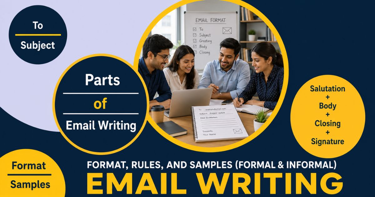 Featured image for “Email Writing: Format, Rules, and Samples (Formal & Informal)”