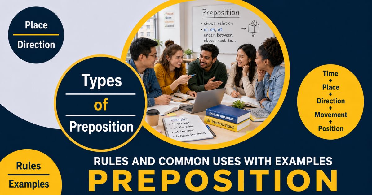 Featured image for “Preposition: Rules and Common Uses with Examples”