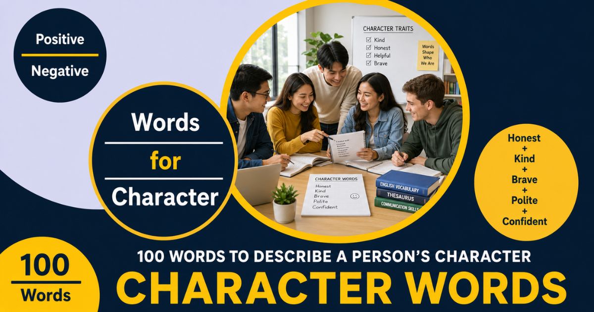 Featured image for “100 Words to Describe a Person’s Character (with Examples)”