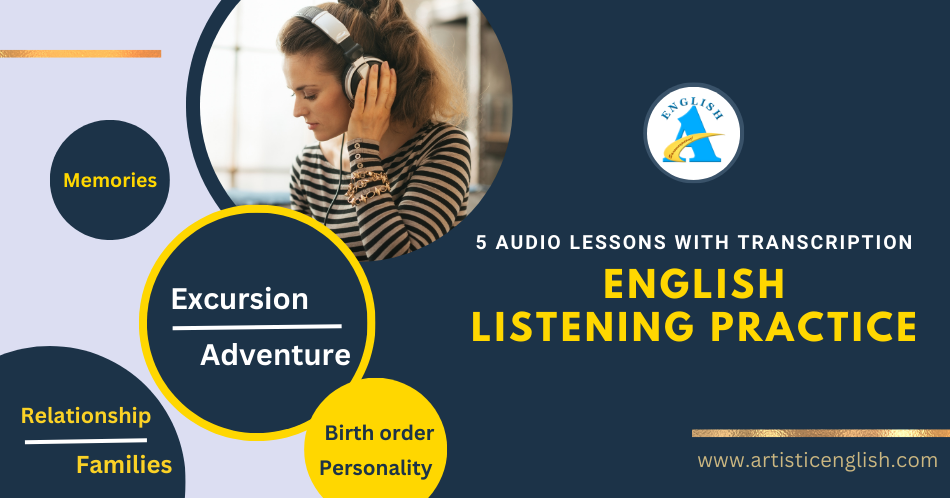 Featured image for “5 Audio Lessons for English Listening Practice”