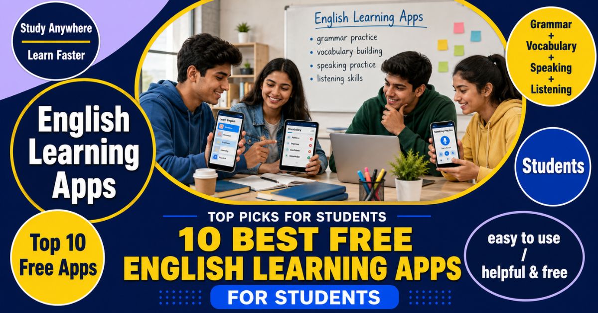 Featured image for “10 Best Free English Learning Apps for Students (Download Now)”