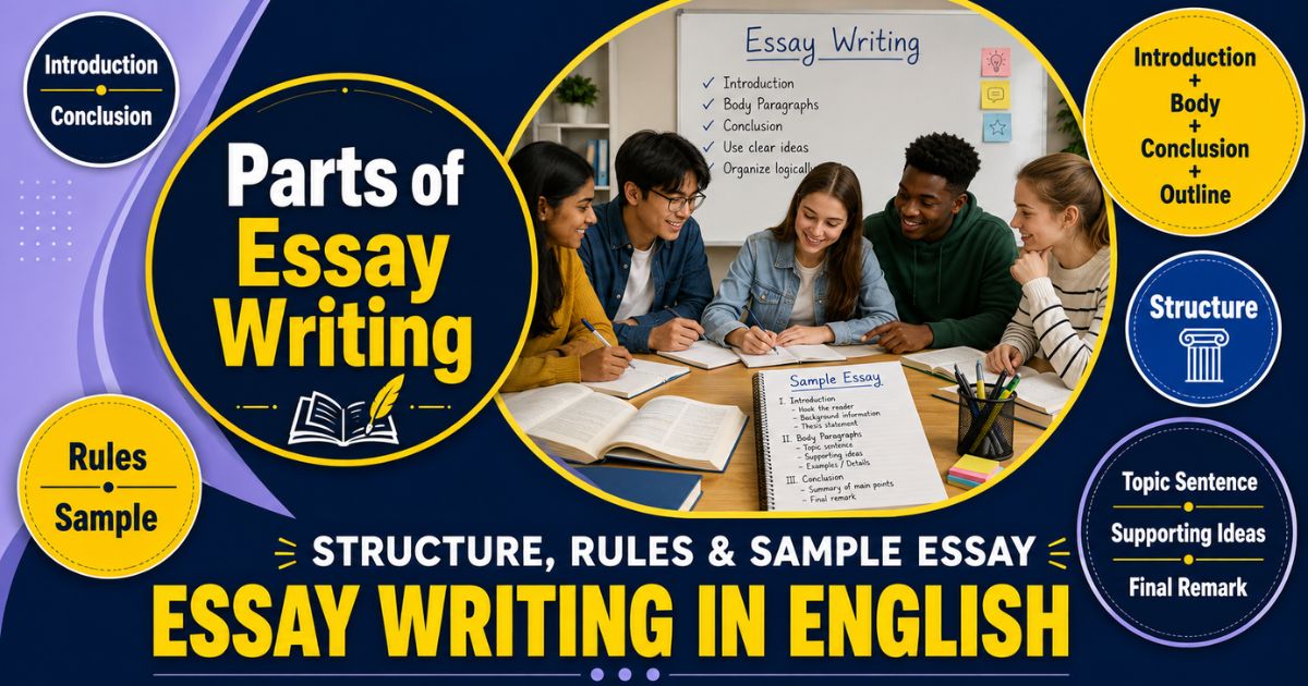Featured image for “Essay Writing in English: Structure, Rules & Sample Essay”