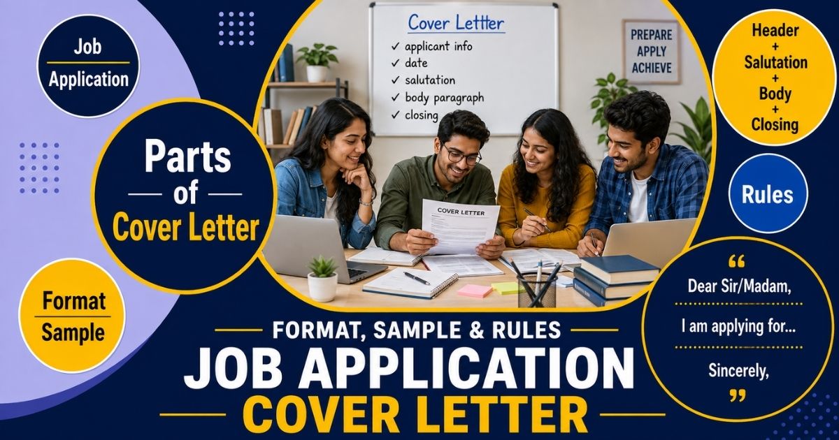Featured image for “Job Application Cover Letter: Format, Sample & Rules”