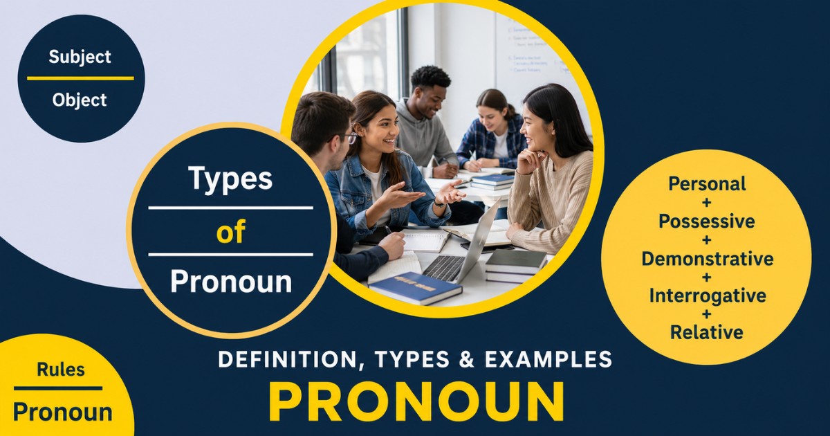 Featured image for “Pronoun: Types, Rules, and Examples (incl. Unclear Pronoun)”